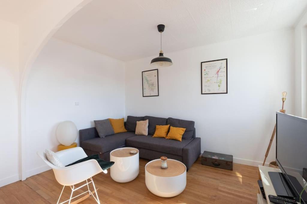 Cabana & Grand Appartement Cosy - Parking & Balcon Villefranche-sur-Saône Kültér fotó